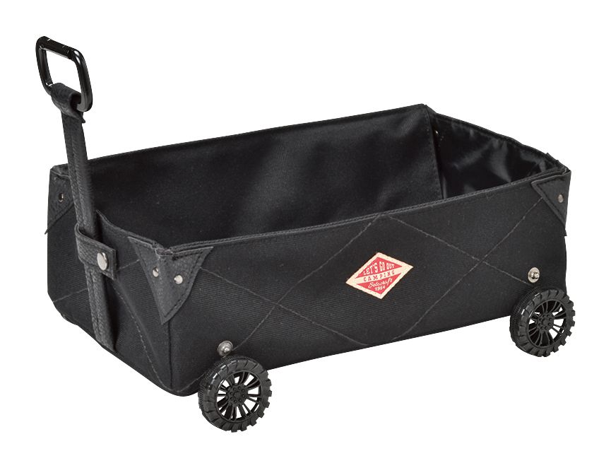 日本 Seto Craft - 露營風 推車造型衛生紙套-墨綠 (26x17.5x10cm)