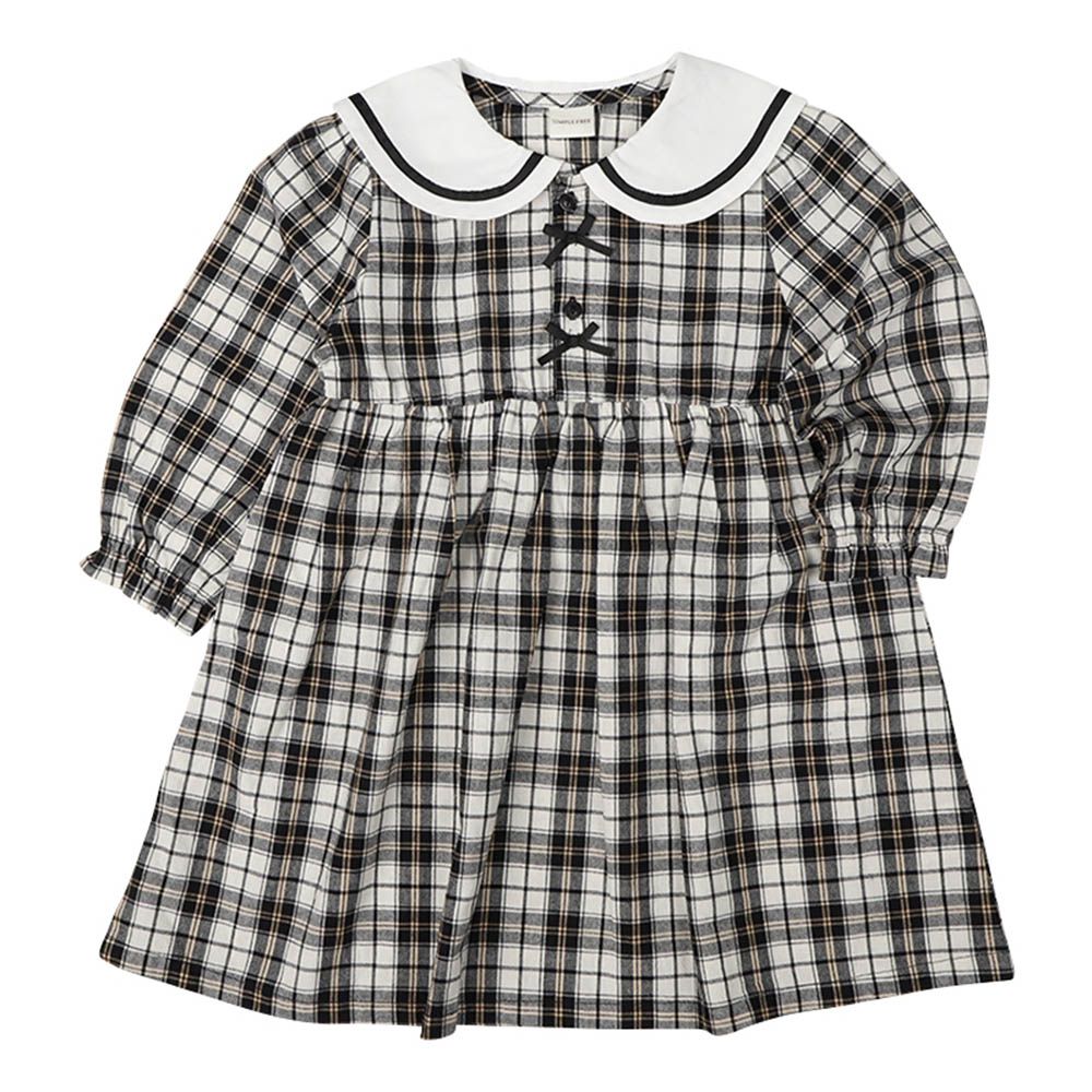 水手風洋裝-黑色