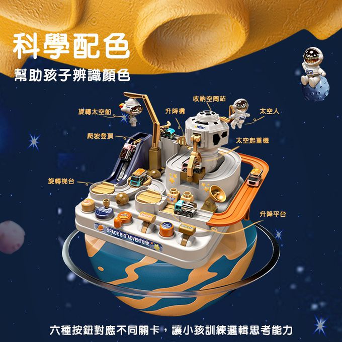 汽車闖關宇宙大冒險(雷達版)