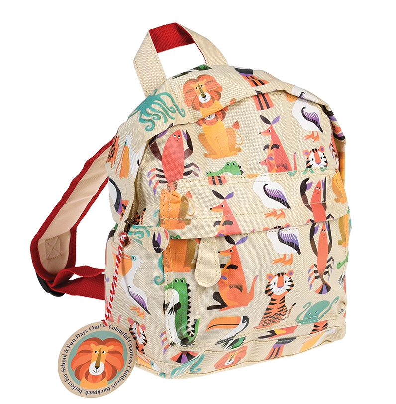英國 Rex London - 幼兒/兒童後背包-動物樂園