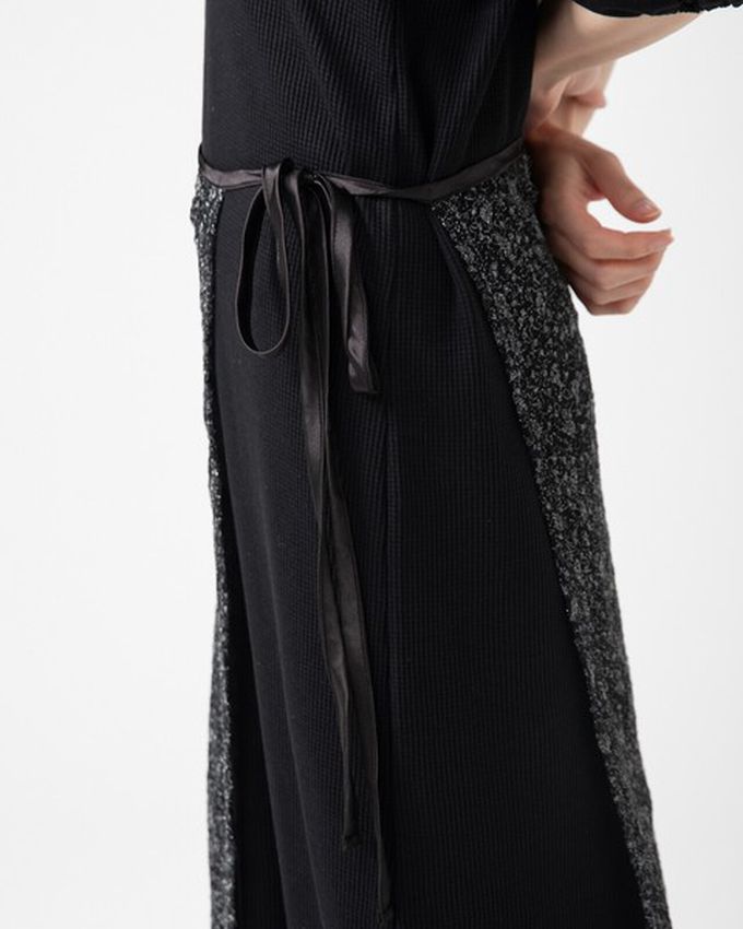 日本 gleam - [疊穿高手]閃亮光澤薄紗半片裙-銀