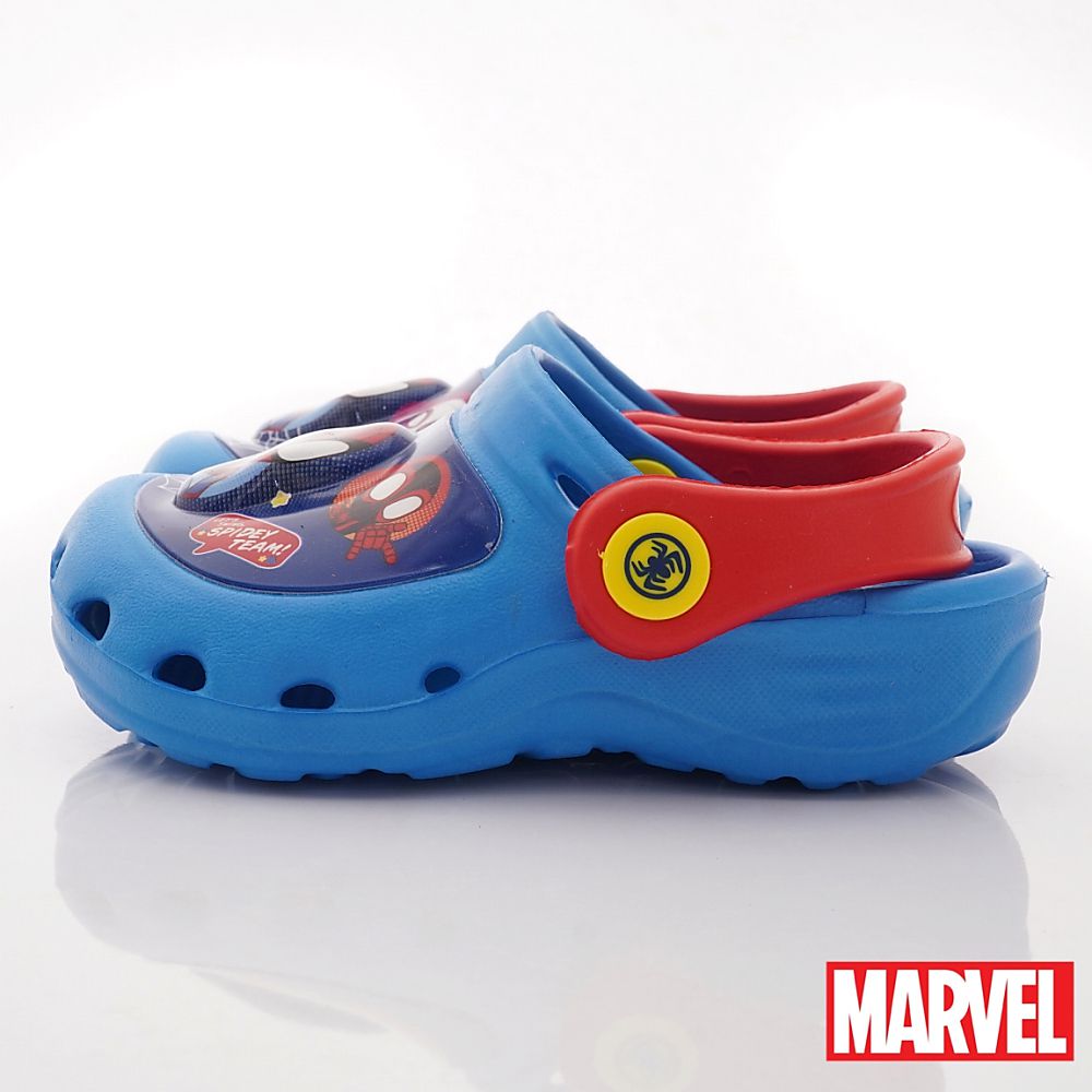 漫威MARVEL - 台灣製蜘蛛人電燈涼鞋(中小童段)-涼鞋-藍