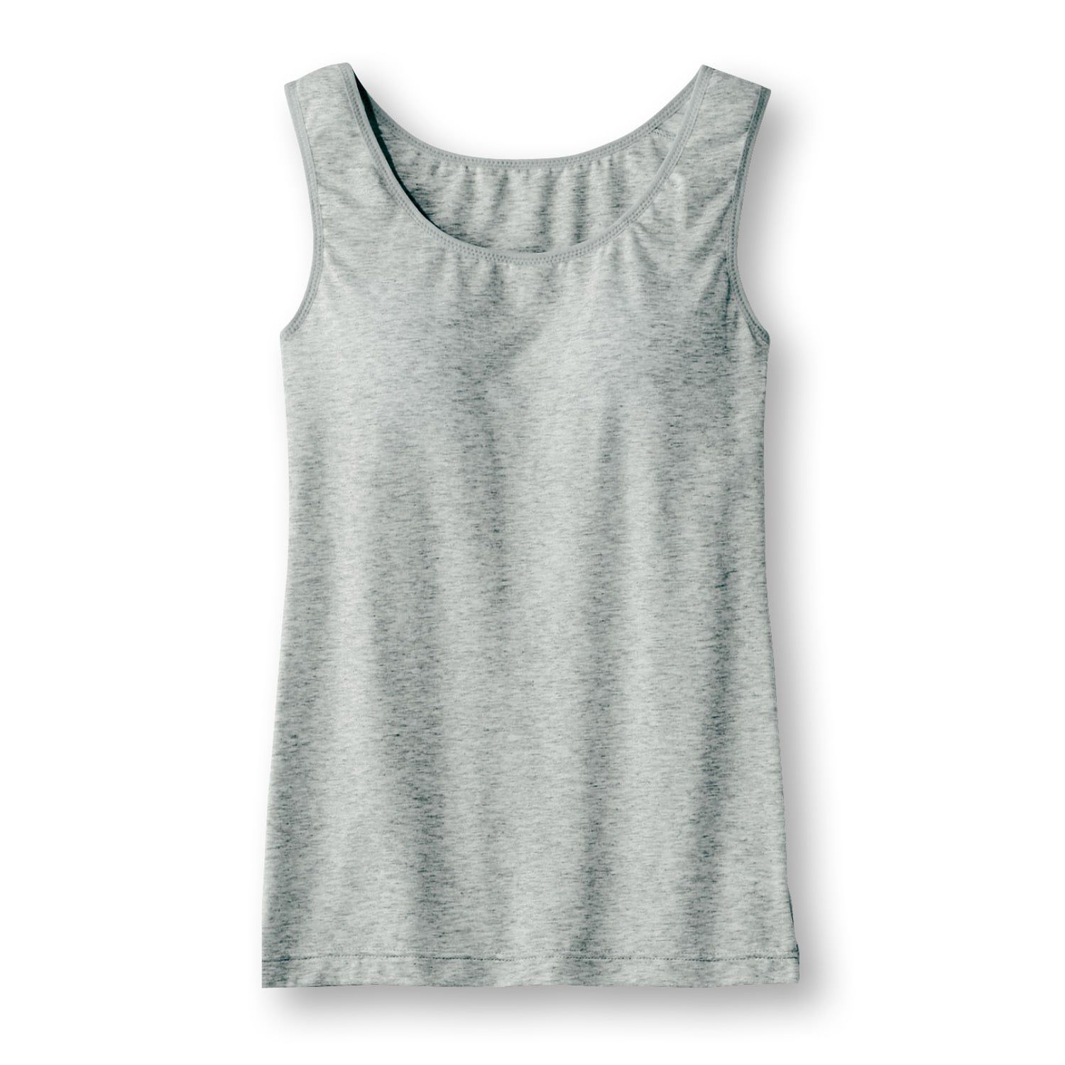 日本 Hummingchouchou - 排汗速乾 附Bra少女成長型內衣/內搭背心-米白