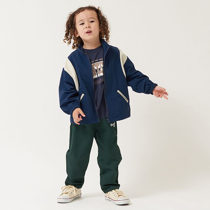 日本 b-ROOM - 挺版舒適廓形長褲-卡其