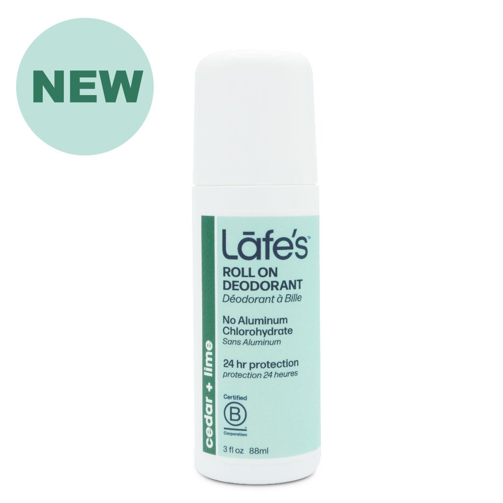 美國 Lafe's organic - 純自然體香劑-清新鼠尾草-88ml 滾珠瓶
