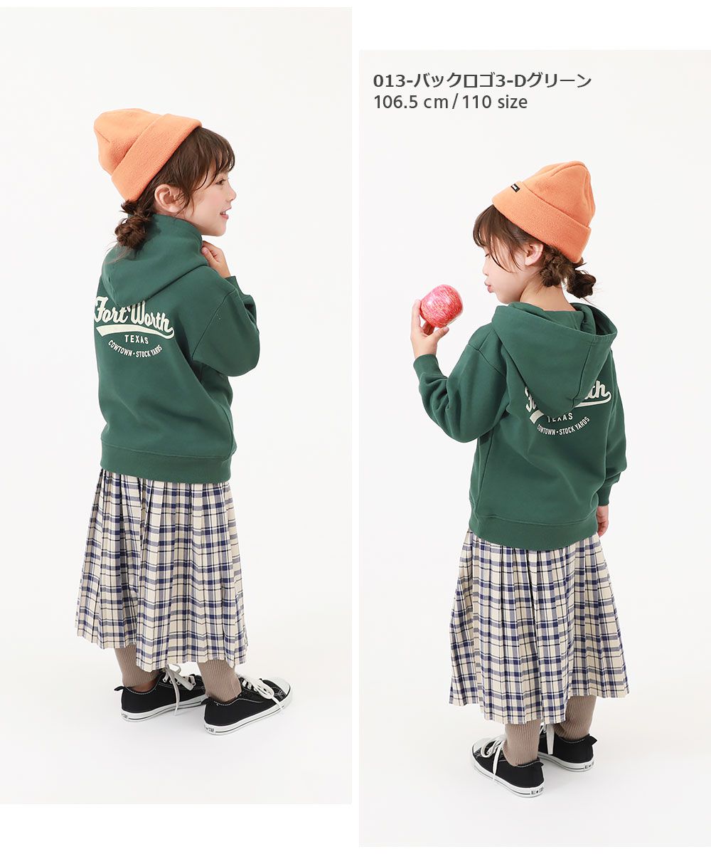 日本 devirock - 柔軟裏毛印花長袖帽T-Guess What-墨黑