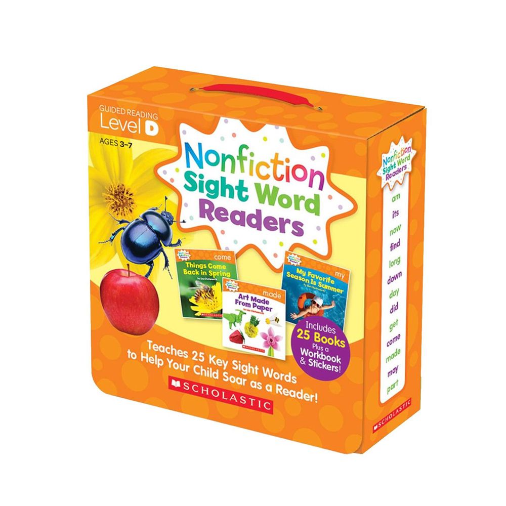 Nonfiction Sight Word Readers Level D with CD-教材+CD-彩色