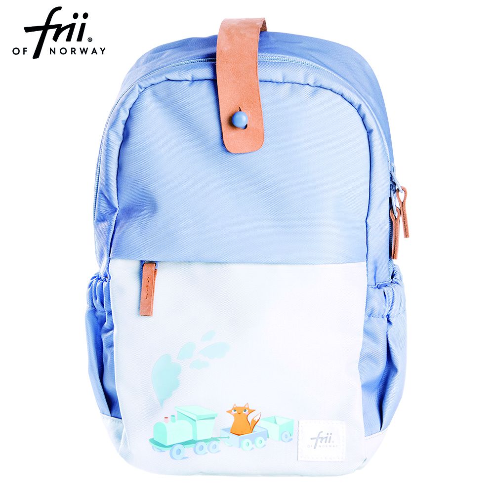 挪威Frii - 幼童包｜藍喵列車 Kindergarten｜12L 340g