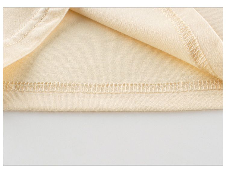 純棉短袖上衣-夢幻漸層冰棒-杏色