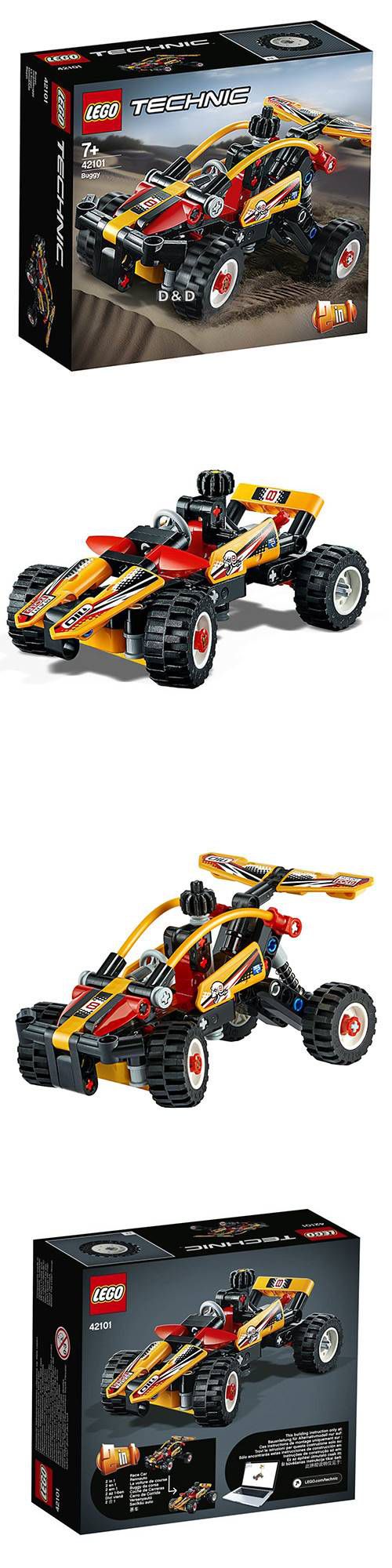 樂高 LEGO - 樂高 Technic 科技系列 -  沙灘越野車 42101-117pcs