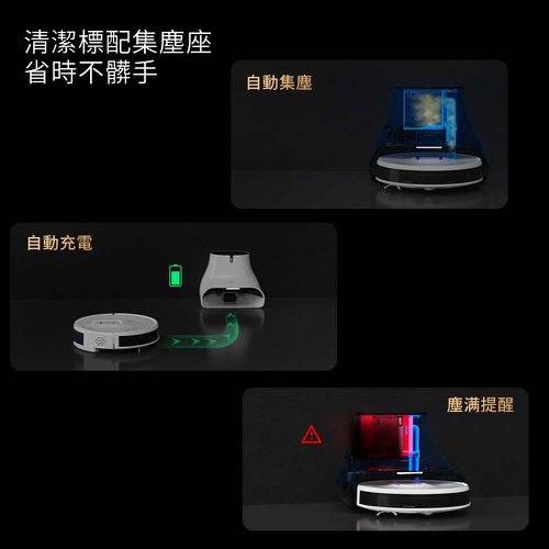 NEABOT Q11 自動集塵堡 掃拖機器人-3.3kg