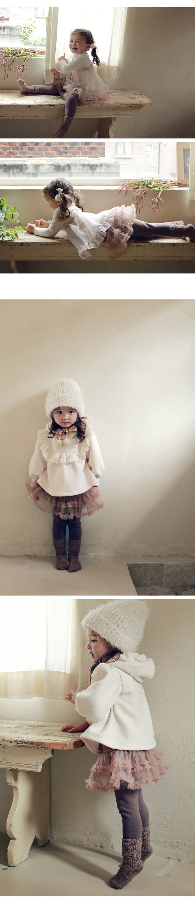 韓國 Puellaflo - 蛋糕拼接網紗彈性內搭褲-焦糖X咖啡