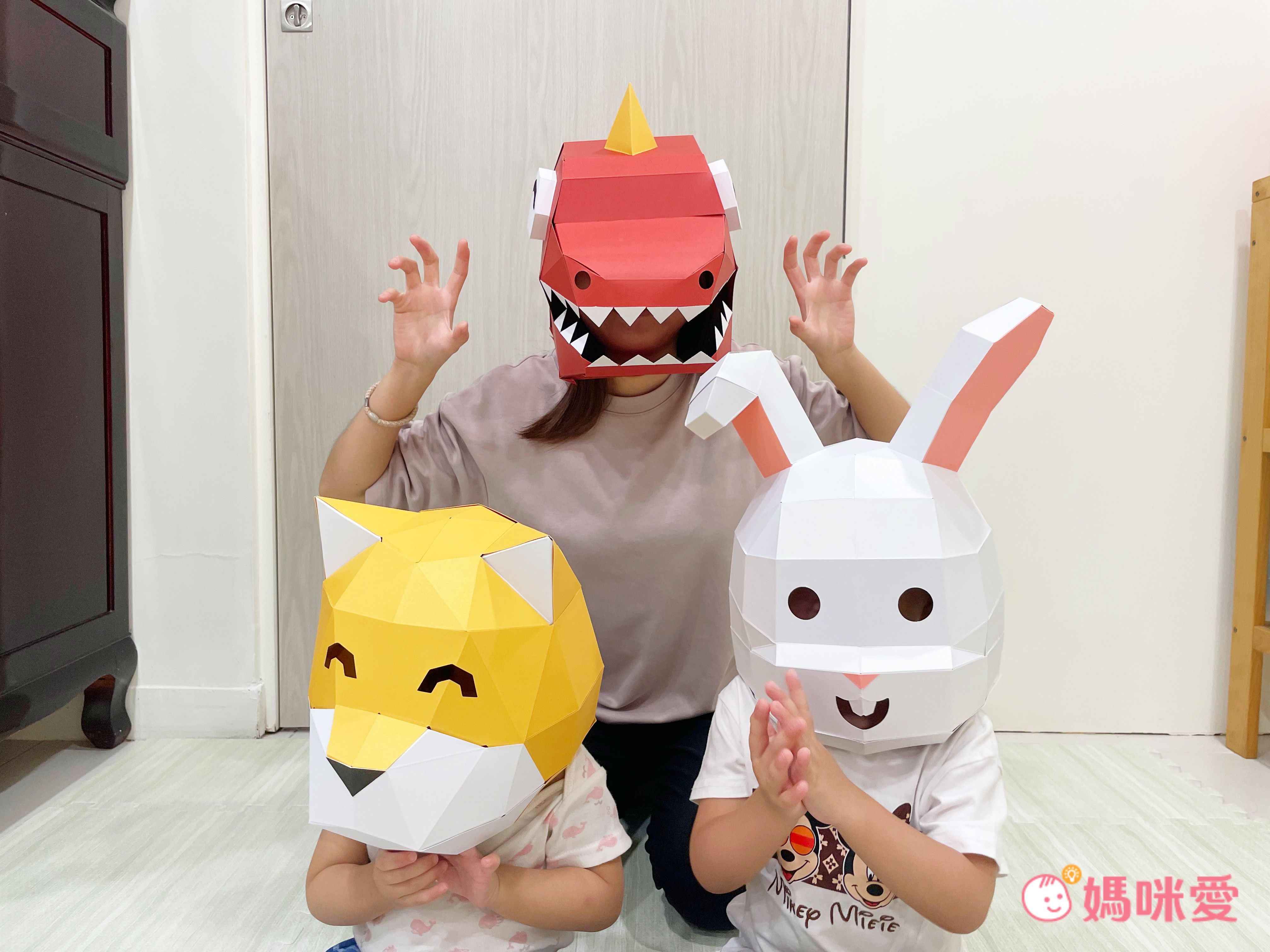 成為派對人氣王【双美萬聖節頭套】 新手速成DIY，免剪刀！