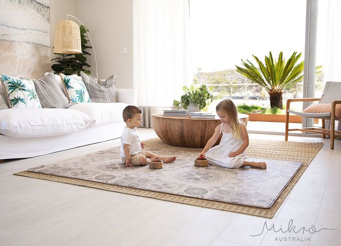 澳洲 Mikro Australia - 精緻美學地墊 - Nordic 溫暖北歐-大 - 長200x寬140x厚1.5公分