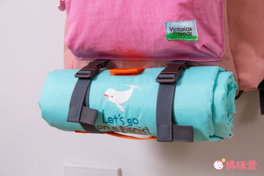 韓國 Victoria & Friends - 超輕量(490g)防潑水減壓背帶兒童背包-藍綠 (35X25X15cm)