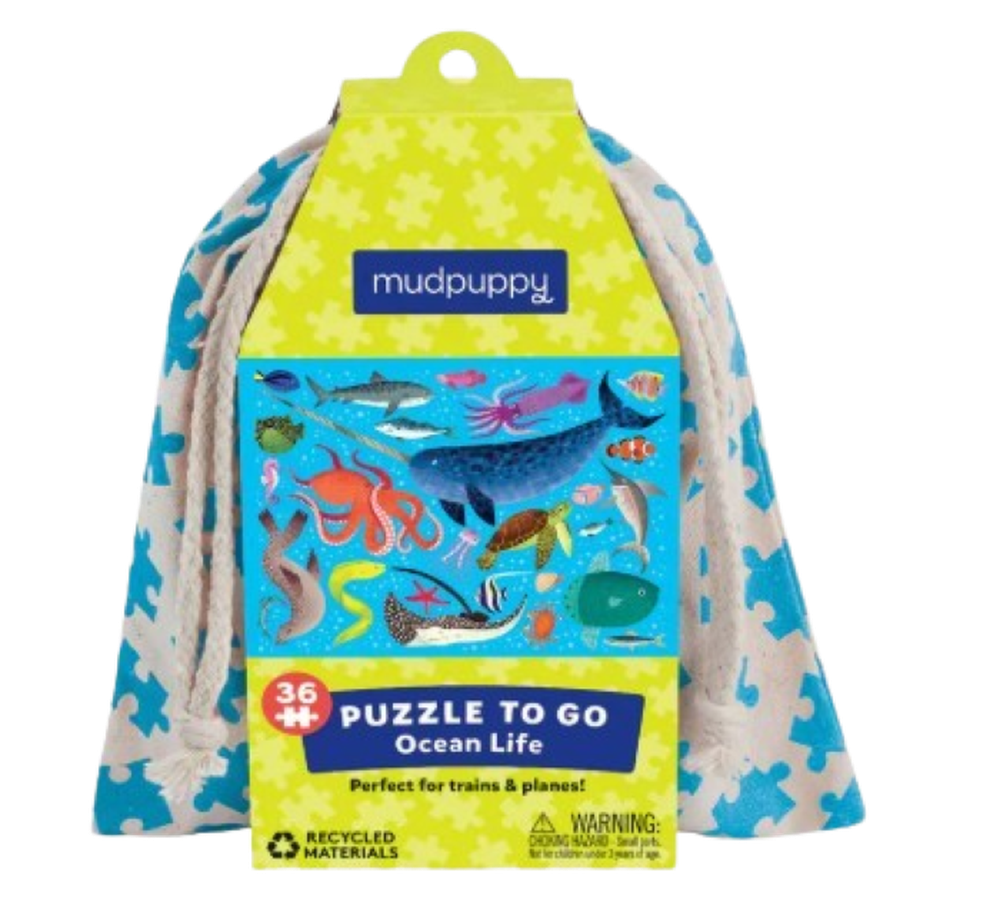 隨身拼圖-海底世界36片 (11.5x4.3x18)