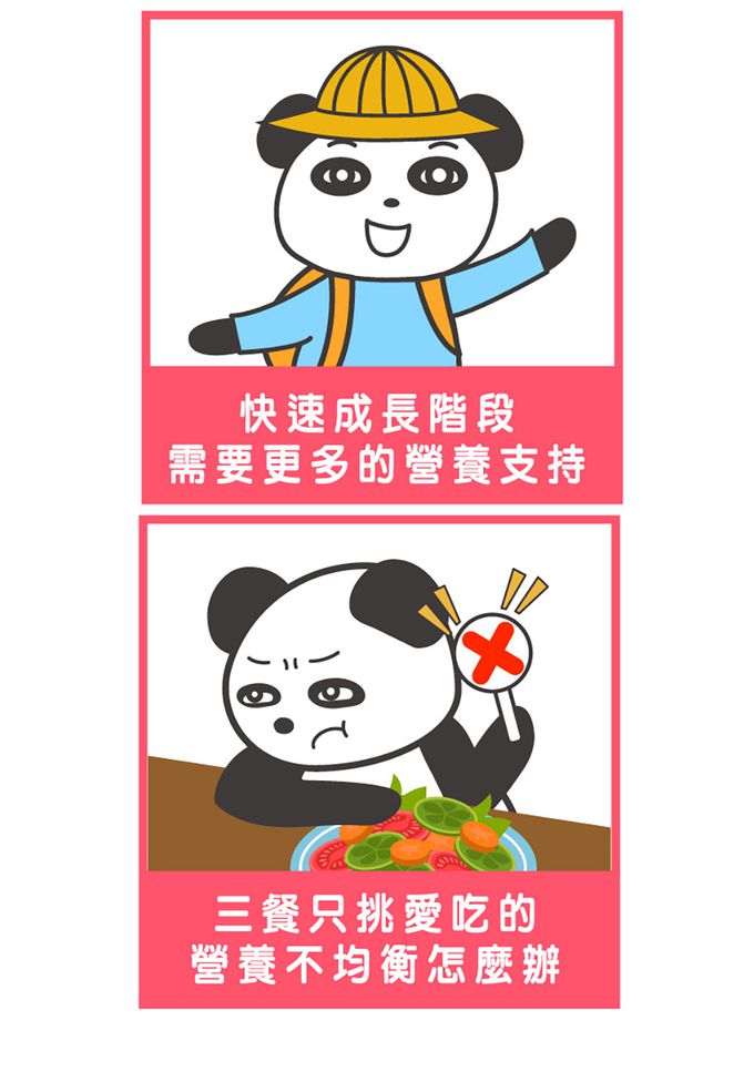 鑫耀生技Panda - 植物性DHA粉+蔬果綜合維他命粉