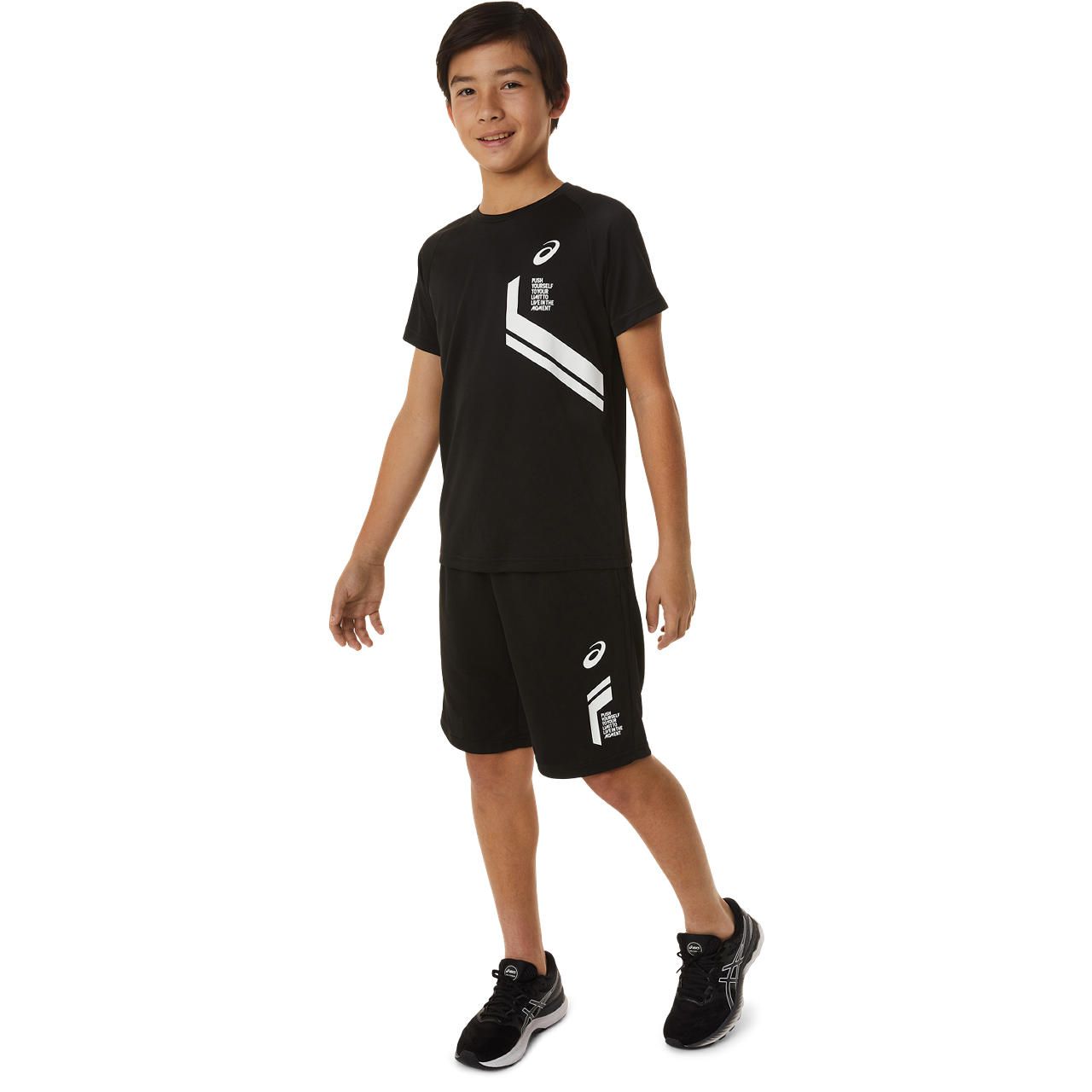 ASICS 亞瑟士 - 童 針織短褲 兒童 訓練 服飾 2034A794-001