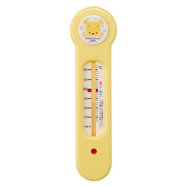 akachan honpo - 附吸盤水溫計-寶寶維尼