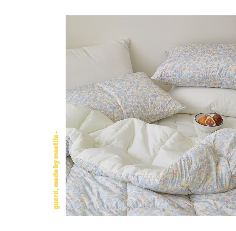 韓國 Maatila - 可水洗M2全方位抗菌防蟎棉被(冬被)-復古花紋