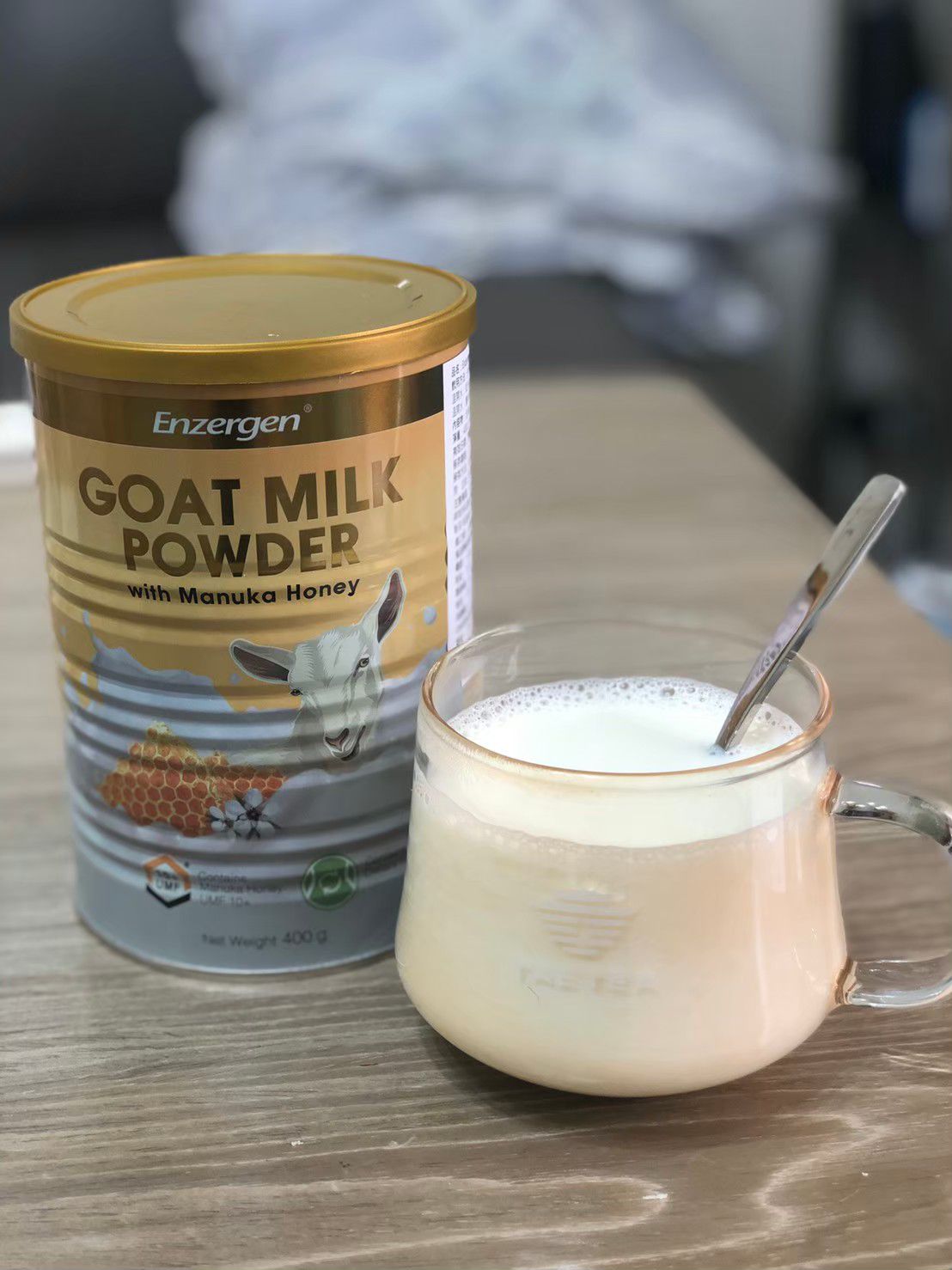 [紐西蘭] Enzergen® - 麥蘆卡蜂蜜羊奶粉-400公克