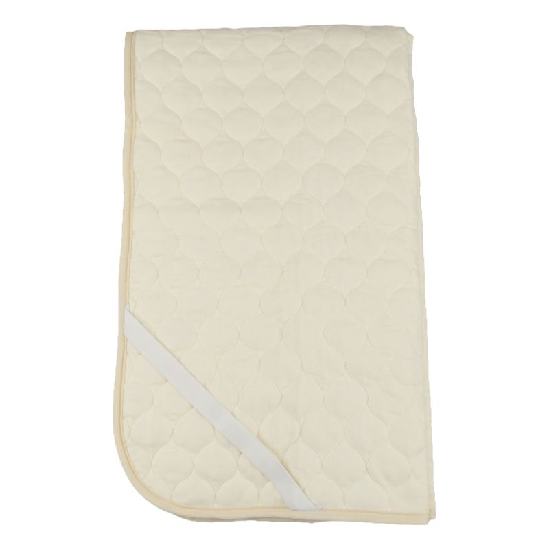 akachan honpo - 雙面強冷感保潔墊 背面棉紗、附除濕片-象牙白色-70×120cm