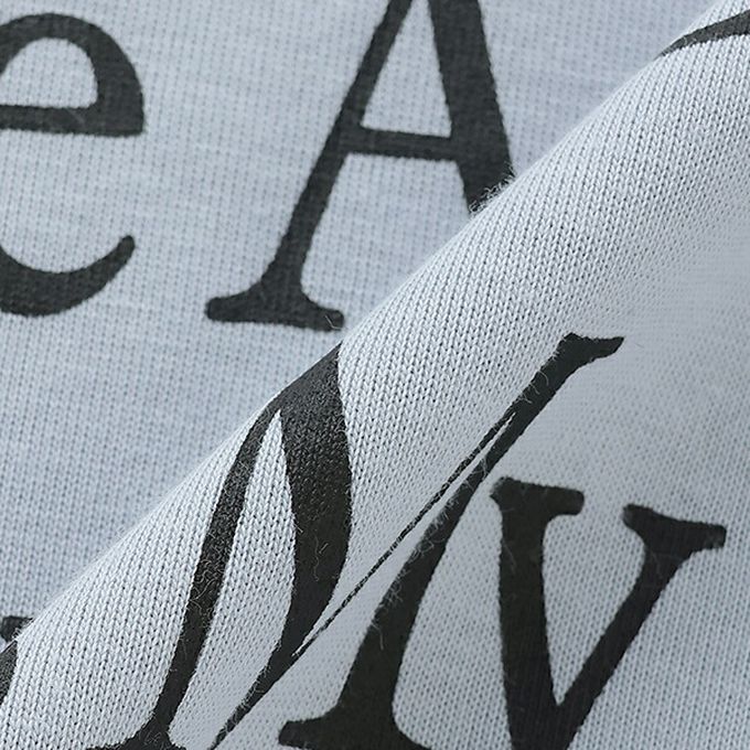 日本 b-ROOM - 天天穿速乾耐水洗印花長袖上衣-深墨藍