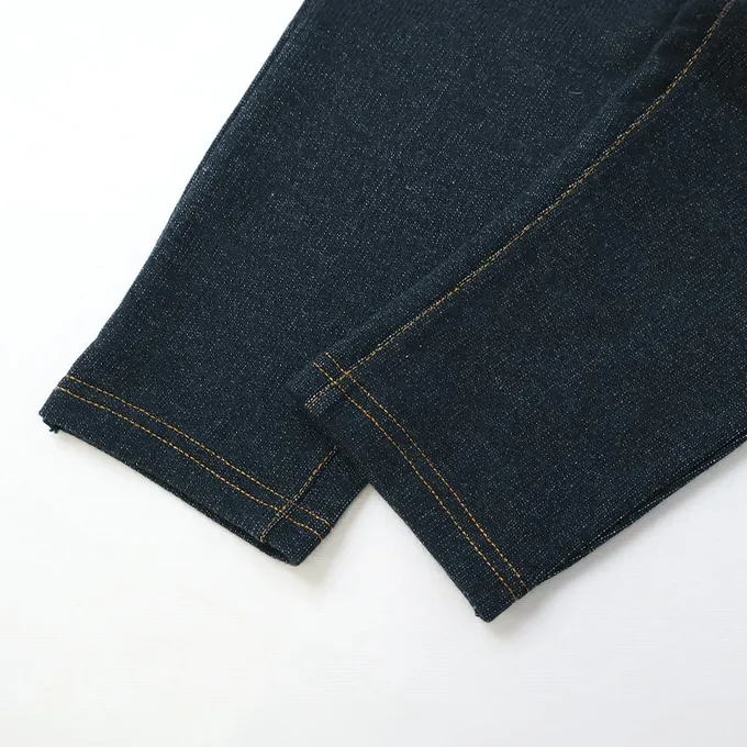 日本 ZOOLAND - 熊熊救援隊 警車標籤舒適牛仔長褲-熊熊口袋-黑