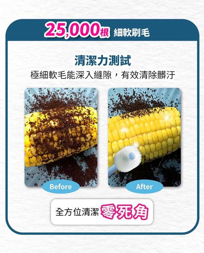 haha kiddo - 360°嬰兒牙刷-0-3歲-藍