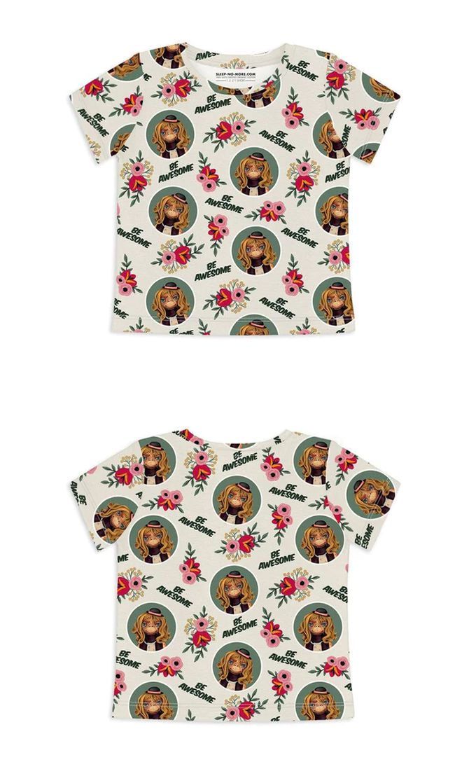 英國 SLEEP NO MORE - 100% 有機棉兒童短袖上衣-ET外星人/外星人