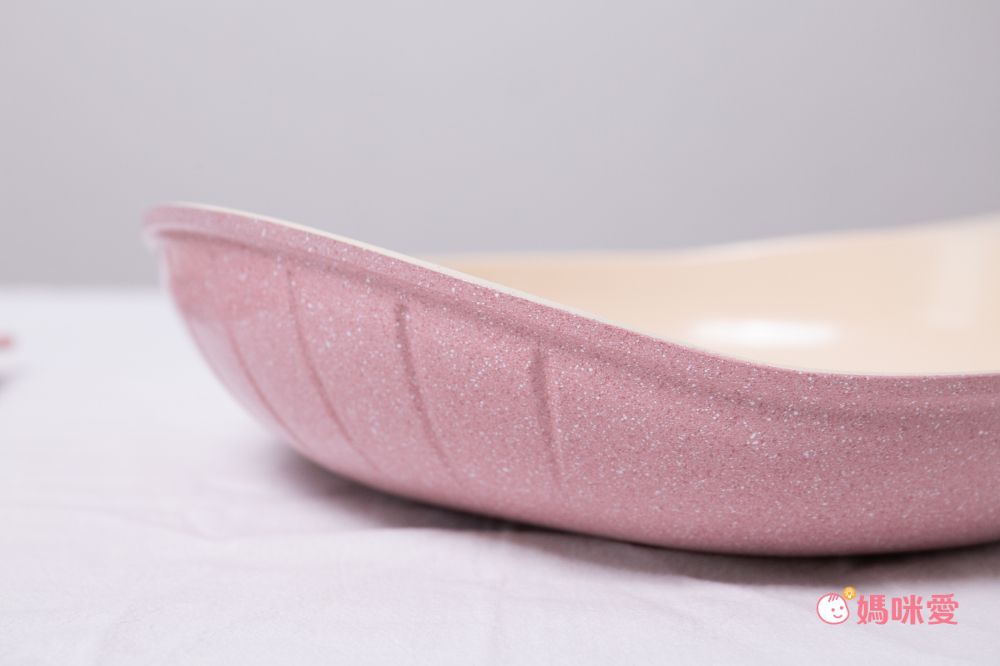 LIVING ART - 韓國人氣珍珠貝殼平煎鍋-28cm-人魚粉