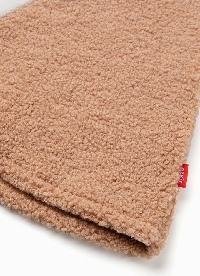 韓國 OZKIZ - 聖誕魯道夫羔羊絨斗篷 (Free)