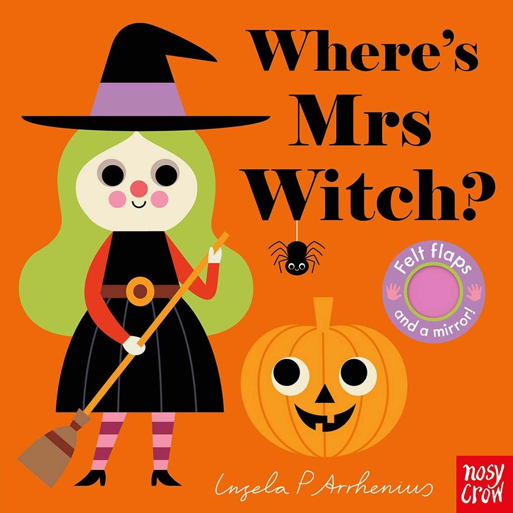 不織布翻翻書-Where's Mrs Witch?