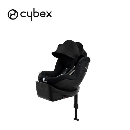 德國 Cybex - Sirona Gi i-size PLUS 0-4歲 360°旋轉新生兒安全汽座-黑