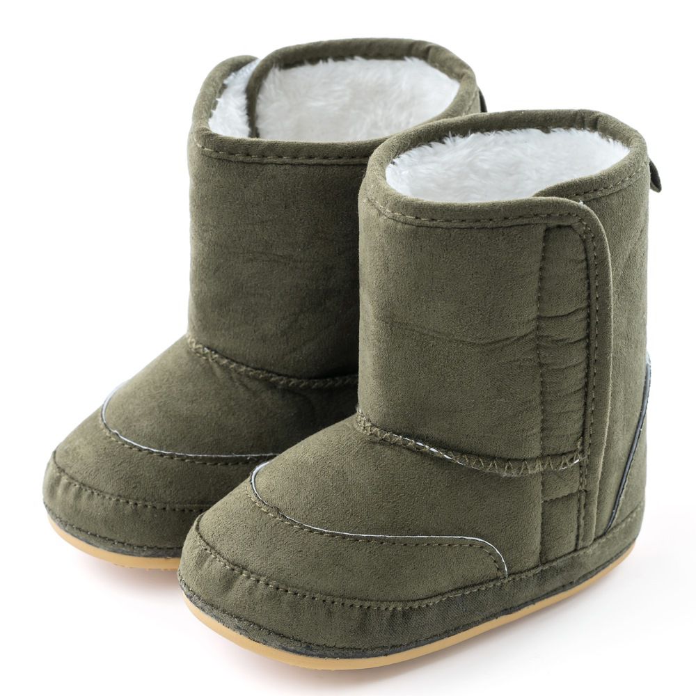 nikokids - 軟Q底學步鞋-軍綠色(SG575)