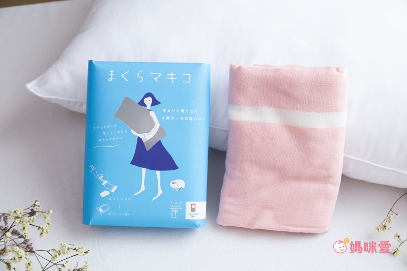 日本代購 - 樂天熱銷 日本今治產四重紗純棉枕頭墊/毛巾墊布-粉紅 (83x60cm)