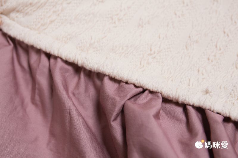 日本 apres les cours - 超萌節慶小熊可機洗毛衣-愛心-象牙白