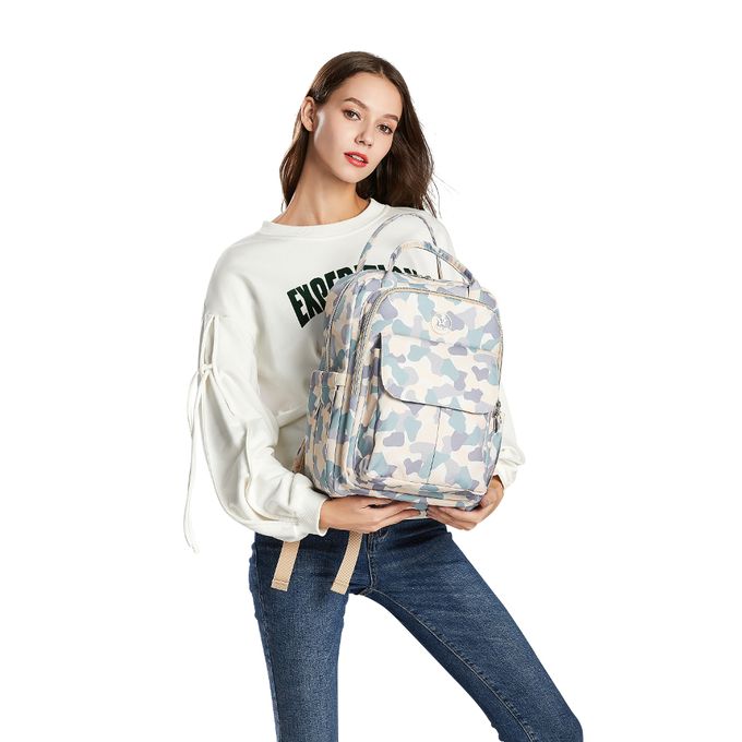 Heine 海恩 - WIN-0208 尼龍後背包 休閒後背包 收納背包-可愛貓