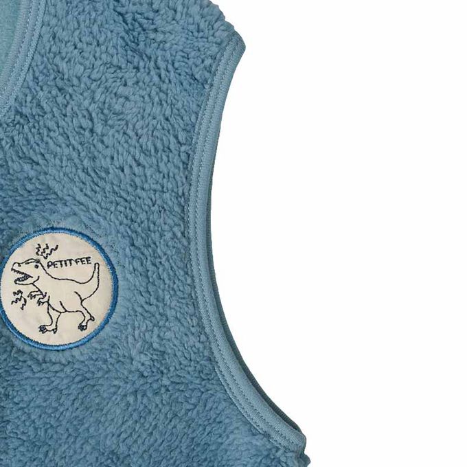 akachan honpo - 兒童晚安背心-淺藍色