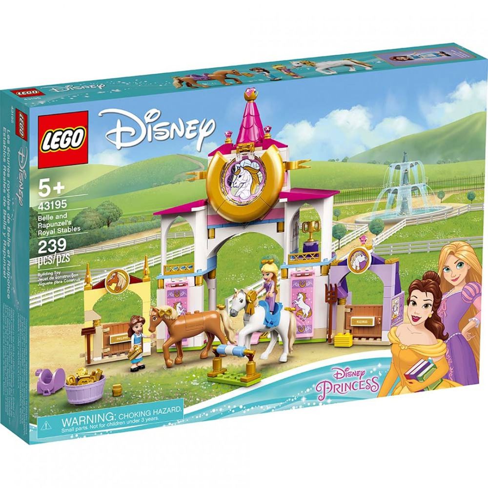 樂高 LEGO - 樂高積木 LEGO《LT43195》迪士尼系列 - Belle and Rapunzel"s Royal Stables-239pcs