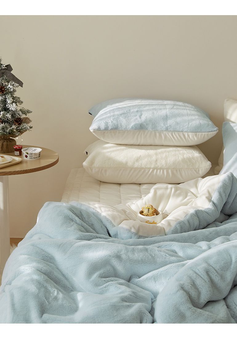 韓國 Maatila - 蓬鬆感高密度絨毛保暖棉被-蘇打雪糕