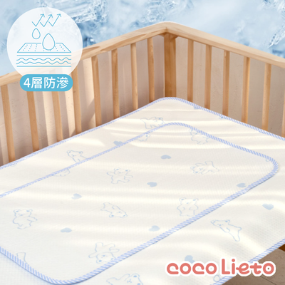 戒尿布必備！韓國【 coco Lieto 】涼感ｘ竹纖維 防水墊 ♡