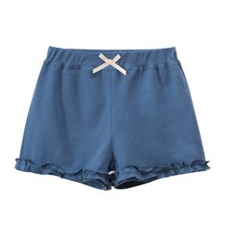 27home - 棉質短褲-花邊-深藍色