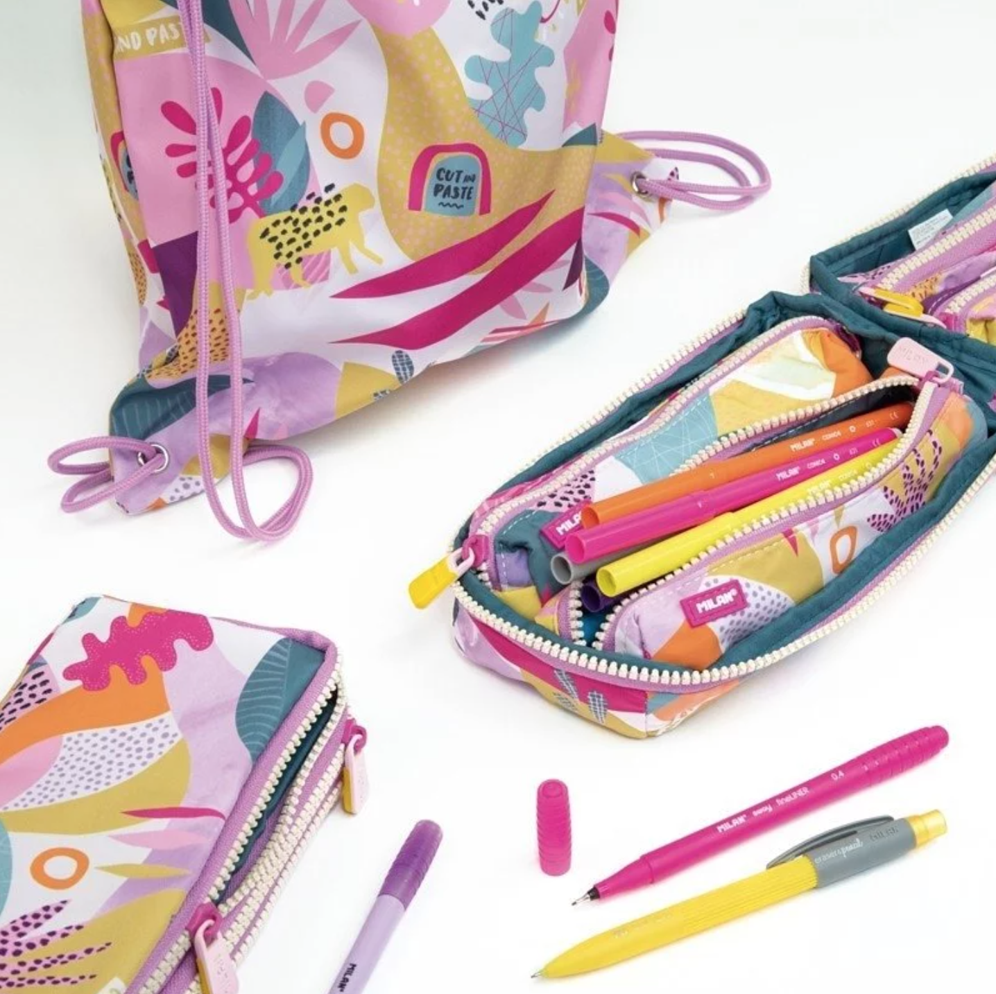 MILAN - 單口式筆袋_童話花世界(不含筆)