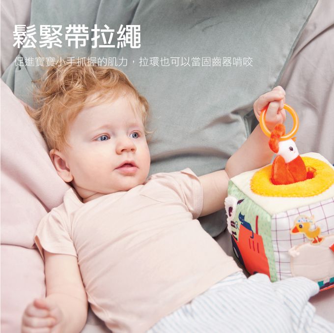 比利時 Lilliputiens - 感統方塊-農場的一天