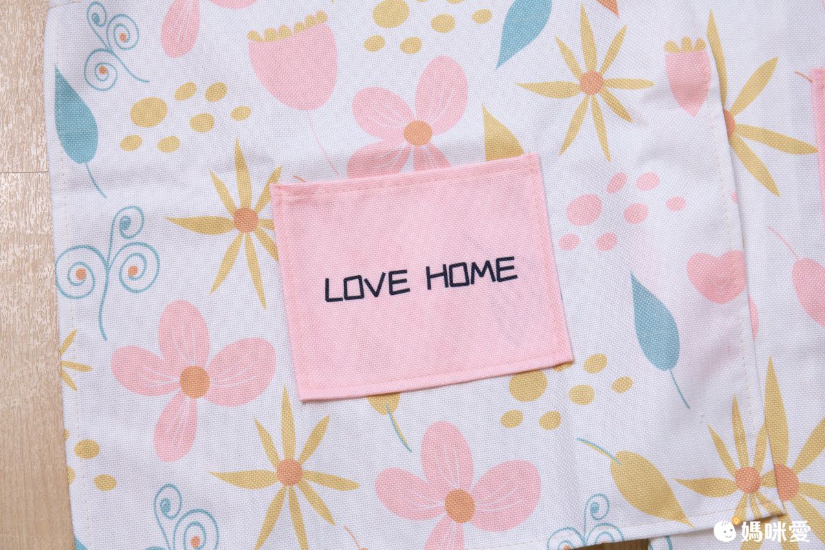 棉麻布藝防水親子圍裙-清新小花