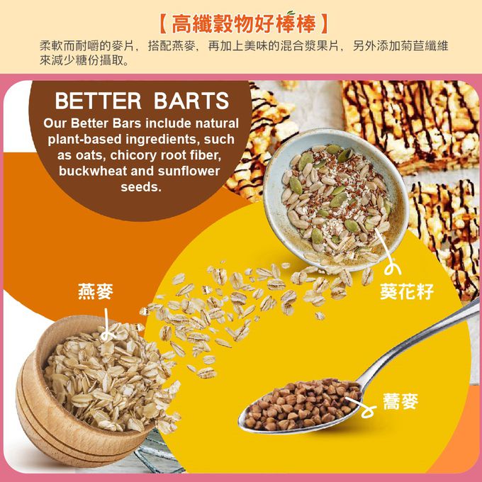 壽滿趣 - 紐西蘭 Mother Earth營養好棒棒180g-巧克力杏桃口味 (6 bars/每盒)-9個月