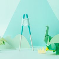 VIIDA - [官方直營] SOUFFLÉ 抗菌學習筷-湖水綠