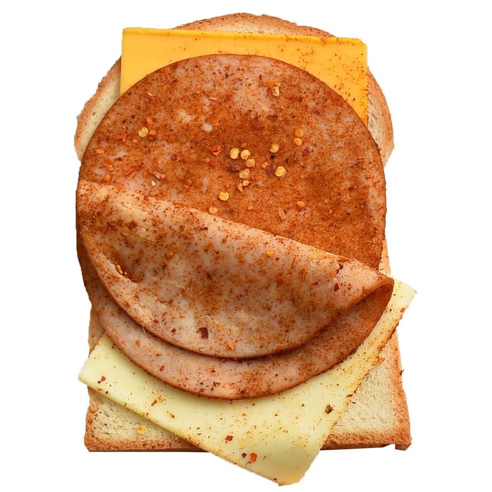 熱樂煎 - 爆漿乳酪三明治-辣味雞肉