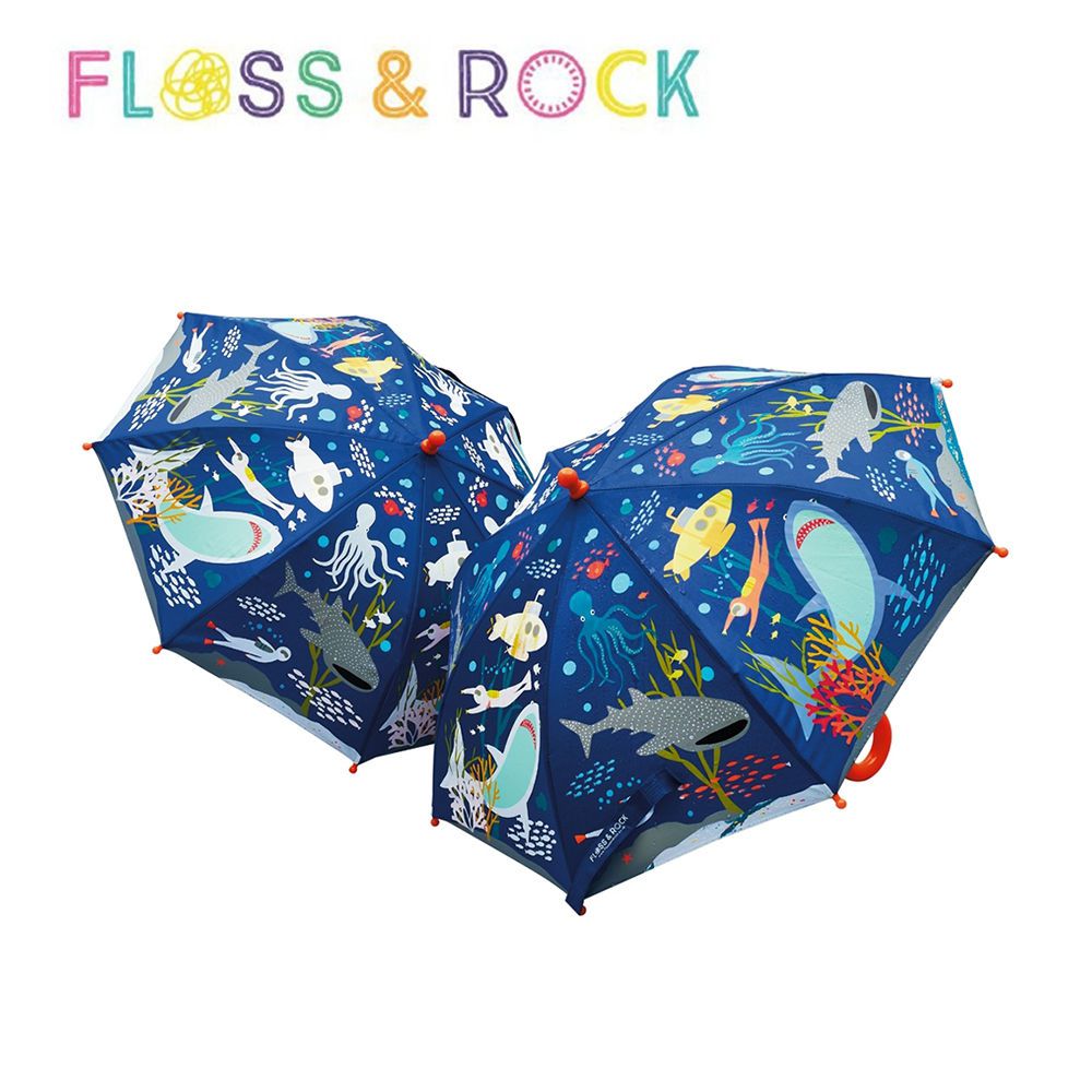 floss and rock - 魔術變色傘 60x70cm-海洋生物